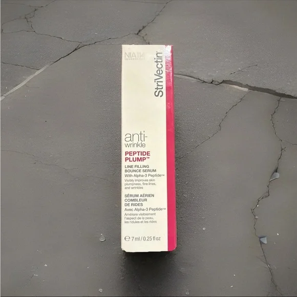 StriVectin Anti-Wrinkle Peptide Plump Line Filling Bounce Serum .25oz/7mL NIB - Picture 1 of 1